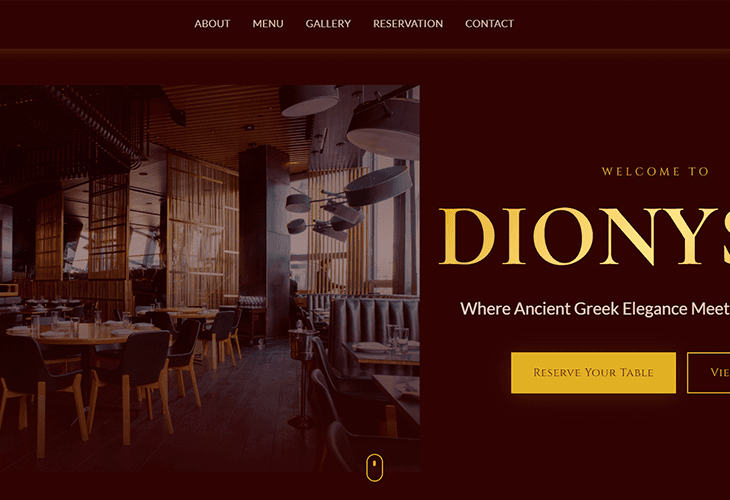 Restaurant Template