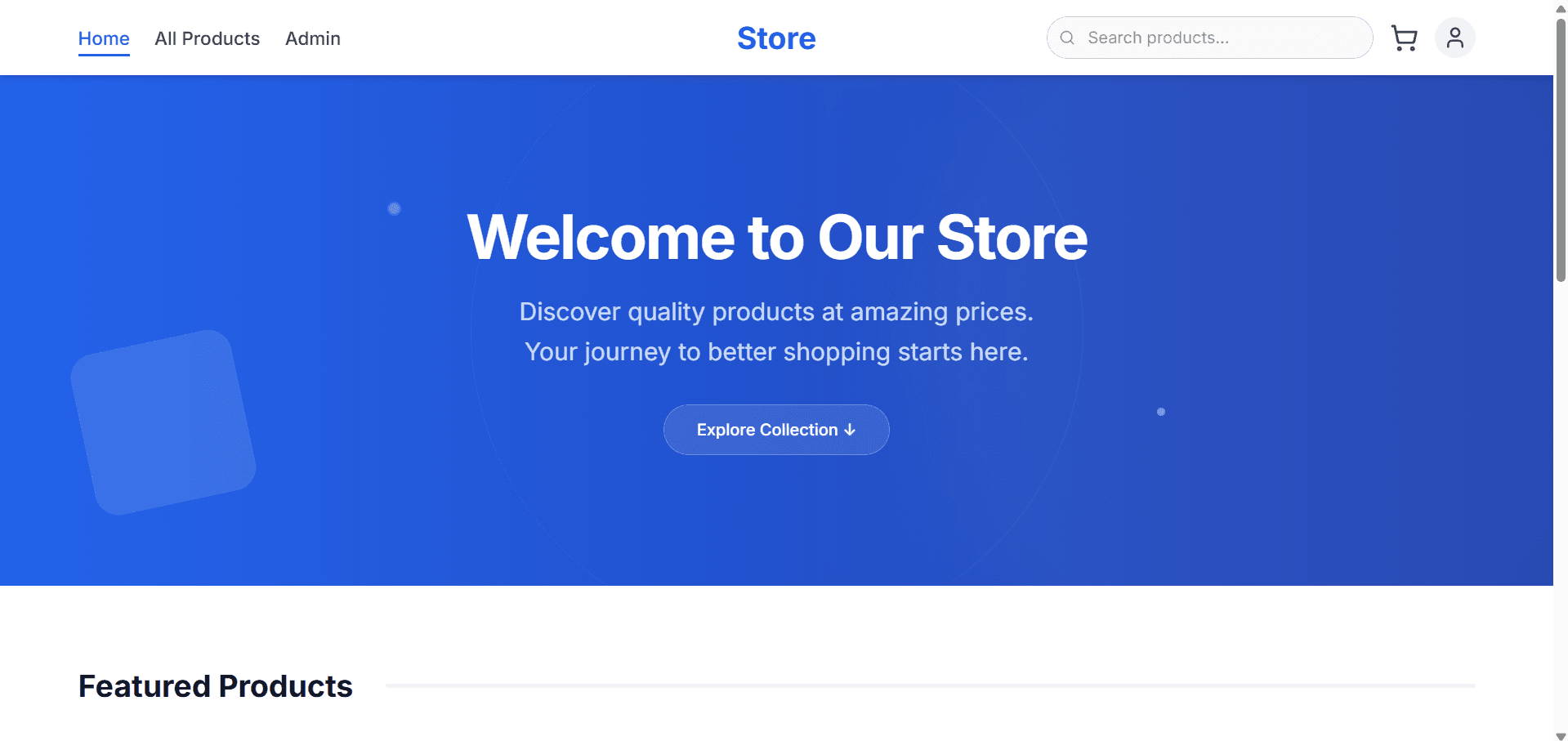 E-Commerce Store